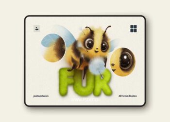 Multi-App Fur Brushes