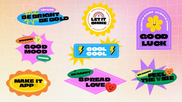 Videohive - Retro Fun Creative Trendy Y2K Titles Pack - 61052695 1 Videohive Retro Fun Creative Trendy Y2K Titles Pack 61052695