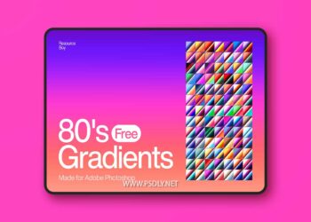80s Photoshop Gradients