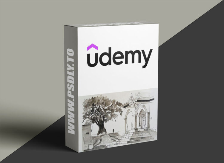 Udemy – Drawing Textures and Contrast with Pen and Inks - Part 1 1 Drawing Textures and Contrast with Pen and Inks - Part 1