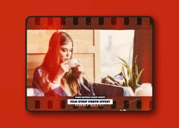 Film Strip Photo Effect for Photoshop