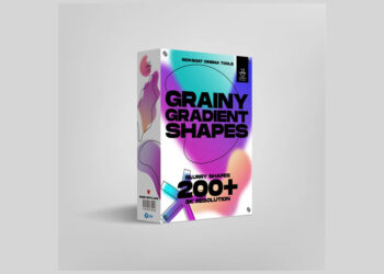 Sickboat - GRAINY GRADIENT SHAPES + BLURRY SHAPES