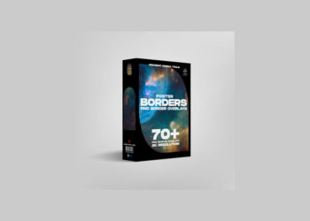 Sickboat - POSTER BORDERS: PNG BORDER OVERLAYS (8K)