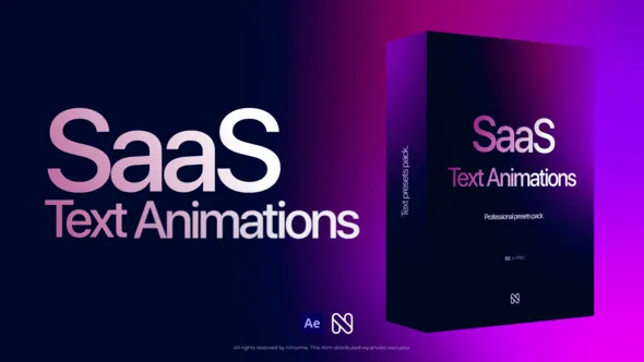 Videohive - SaaS Text Animation - 62023479 1 Videohive SaaS Text Animation 62023479