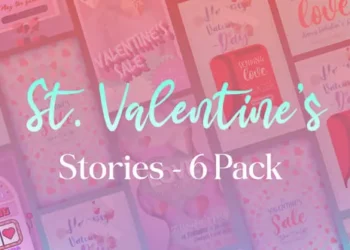 Videohive Six Valentines Day Stories 61799812