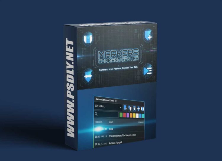 Aescripts - Markers Command Center v1.1.0 1 Aescripts Markers Command Center v1.0.0