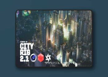 CityRig 2.1 - Cinema 4D City Generator