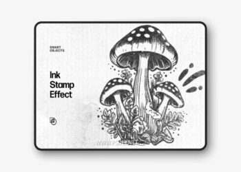 Ink Stamp Effect for Photoshop