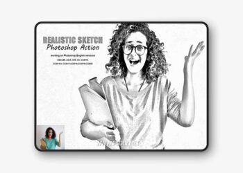 Realistic Sketch Photoshop Action