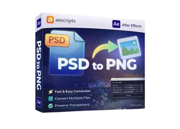 Aescripts - Smart PSD to PNG v1.0 1 Smart PSD to PNG v1.0
