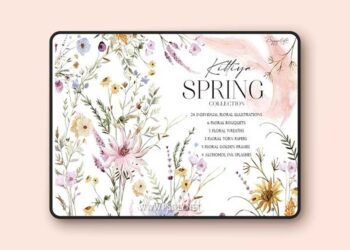 Spring Flowers Collection