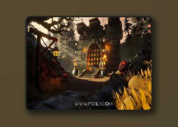 Stylized Fantasy Environment (Fantasy Stylized Stylized Fantasy Castle Castle) [4.27 and 5.0 – 5.7]