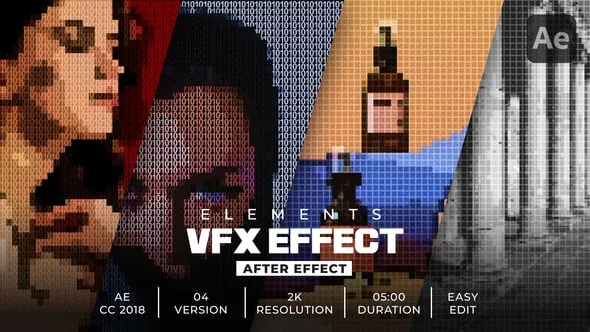 Videohive - 8-Bit Number & Grid Effects - 62466480 1 Videohive 8 Bit Number Grid Effects 62466480