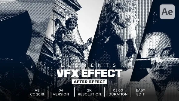 Videohive - Black and White Bitmap Effects - 62426027 1 Videohive Black and White Bitmap Effects 62426027
