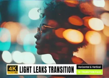 Videohive Dramatic Light Leaks Transitions For DaVinci Resolve 62480968