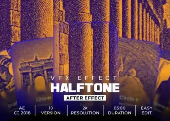 Videohive Halftone Doutone 62449465