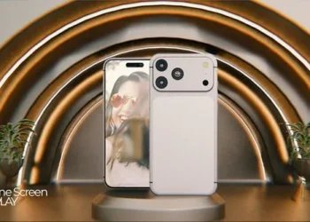 Videohive Phone Retro Style Mockup 62138323