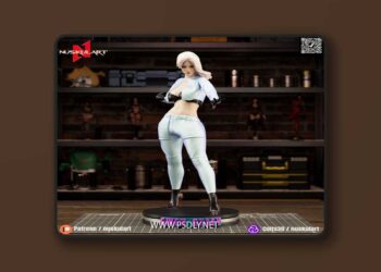Nuskul Art – Spider Gwen Stacy – 3D Print Model STL
