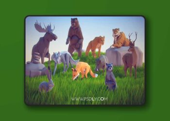 Poly Art: Animal Forest Set (5.2 – 5.7)
