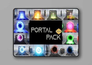 Portal Pack - Niagara VFX (4.27 and 5.0 – 5.7)