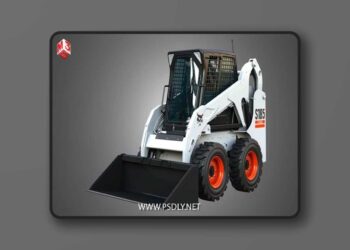 S185 Skid Steer Loader – Bucket 3D Model