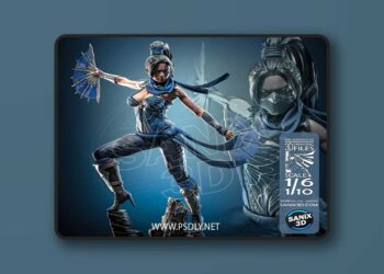 Sanix – Kitana – 3D Print Model STL