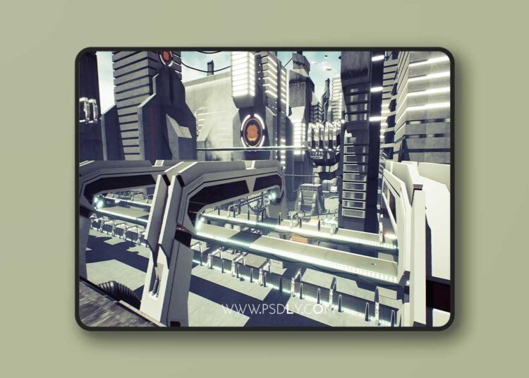 Sci-Fi Urban Pack (4.27 and 5.0 – 5.7) for Unreal Engine 1 Sci-Fi Urban Pack (4.27 and 5.0 – 5.7)