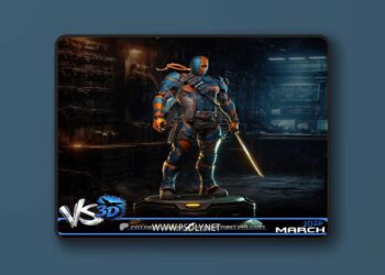 VS3D – Deathstroke – Arkham Origins – 3D Print Model STL