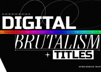 Videohive Digital Brutalism Titles 62596503