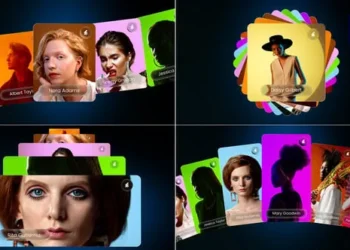 Videohive Liquid Glass Carousel Loop Pack 62486959