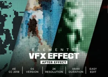 Videohive Old Cell Pattern Effects 62526743